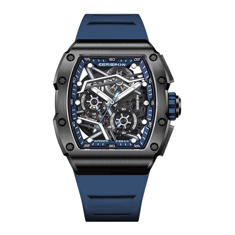2026 Luxe automatische horloges Heren mechanisch horloge Armbandaccessoires Richard Style Waterdicht roestvrijstalen klok Relogio
