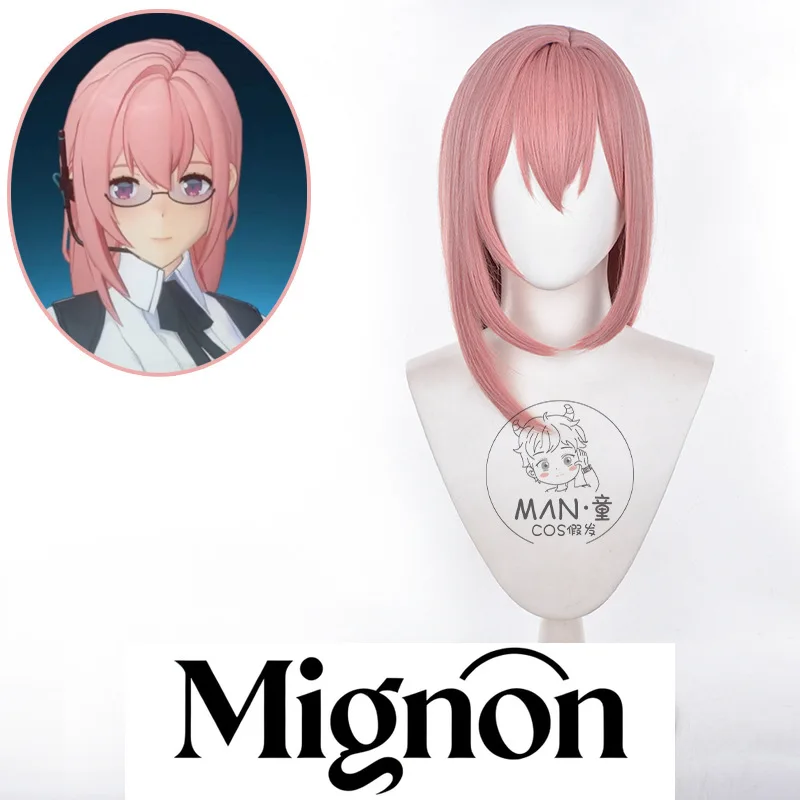 

Zenless Zone Zero Yuecheng Liu Косплей Парик Коса Розовые Длинные Волосы Имитация Кожи Головы Подарок на Хэллоуин