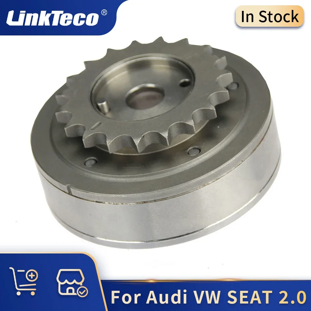 Engine Camshaft Adjuster Gear 2.0 TFSI FSI For VW Jetta GTI GOLF  Passat Audi A4 SEAT 2.0 T VVT Timing Sprocket 06F109088J