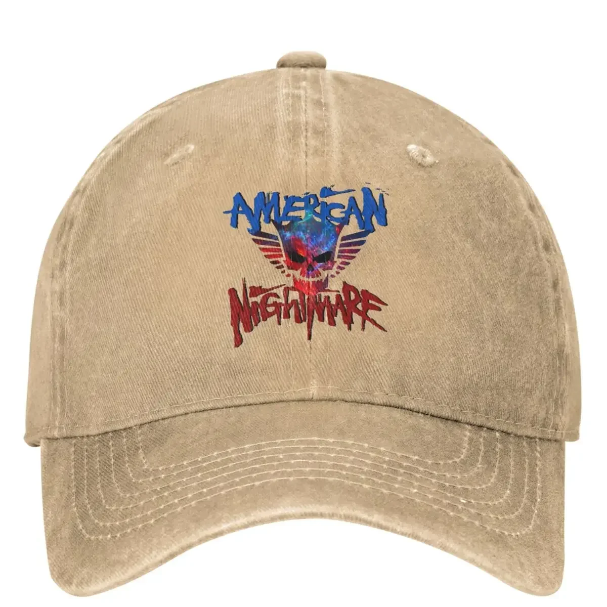 American Nightmare Cody Rhodes Baseball Cap Merch Vintage Distressed Washed In The Ring Sun  Unisex Travel s Hat