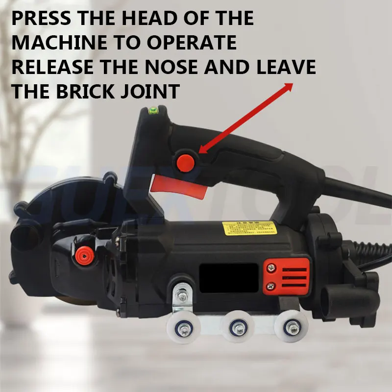 Electric Seam Cleaning Machine,Beautiful Seam Construction Dust-Free Ceramic Floor Tile Gap Cleaning Slotting Tool,Joint Cleaner