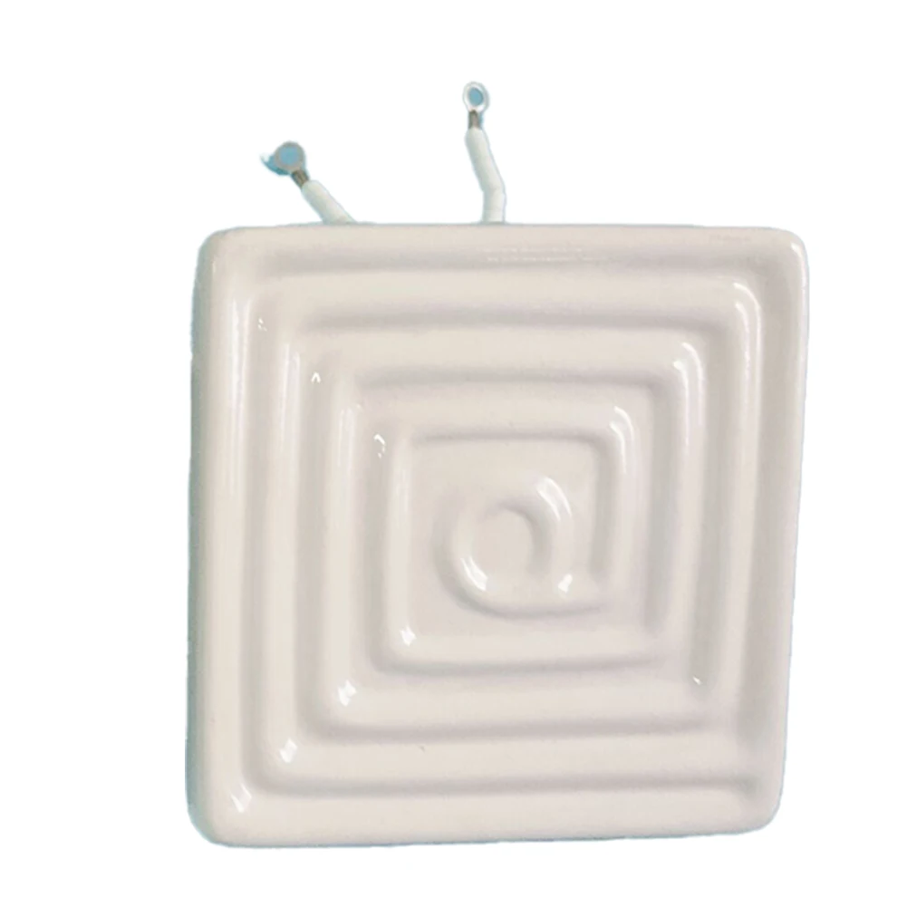 Far Infrared Heating Plate Ceramic Heating Brick Fits For Vacuum Forming Machine 650W 500W 120*120cm White