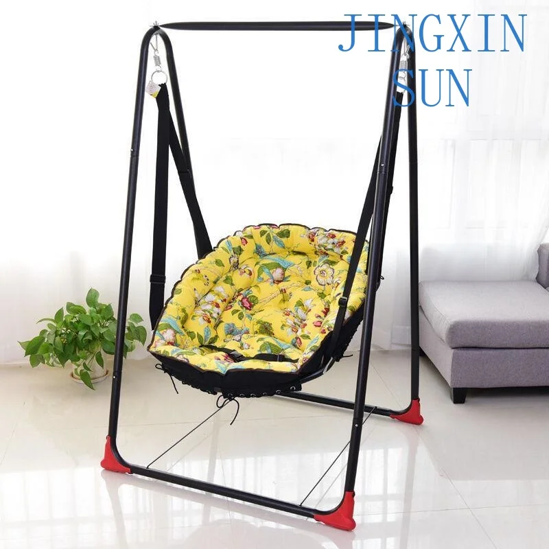 Single hanging basket swing outdoor balcony hanging chair indoor household children's cradle children's swing lazy swing toy