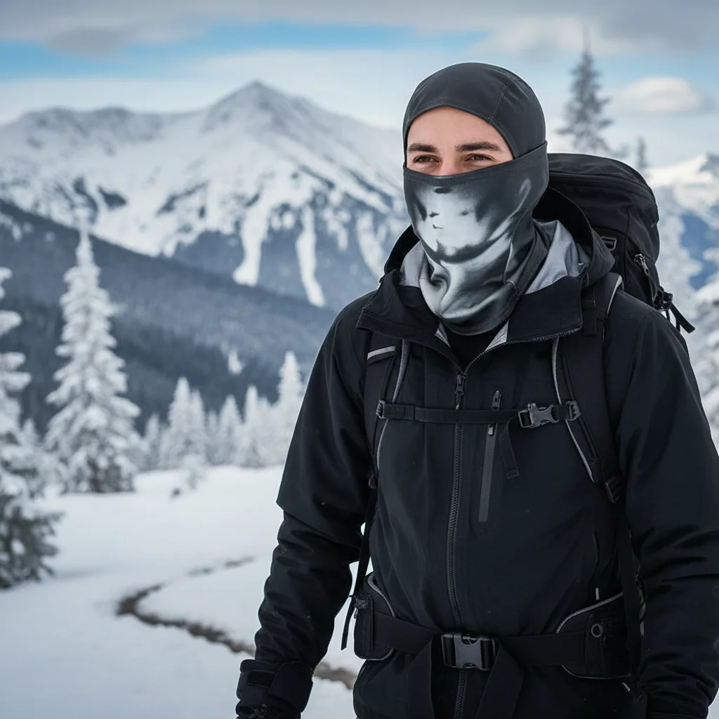 

Термочувствительная маска для велоспорта с изменением цвета, градиентная, с термодатчиком, реагирующая на тепло, для активного отдыха