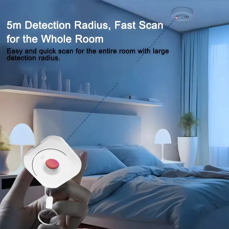 Camera Detector for Hidden Camera Portable Hidden Lens Detect Finder for Hotel Anti-Peeping Security Protection Candid Detector view 4