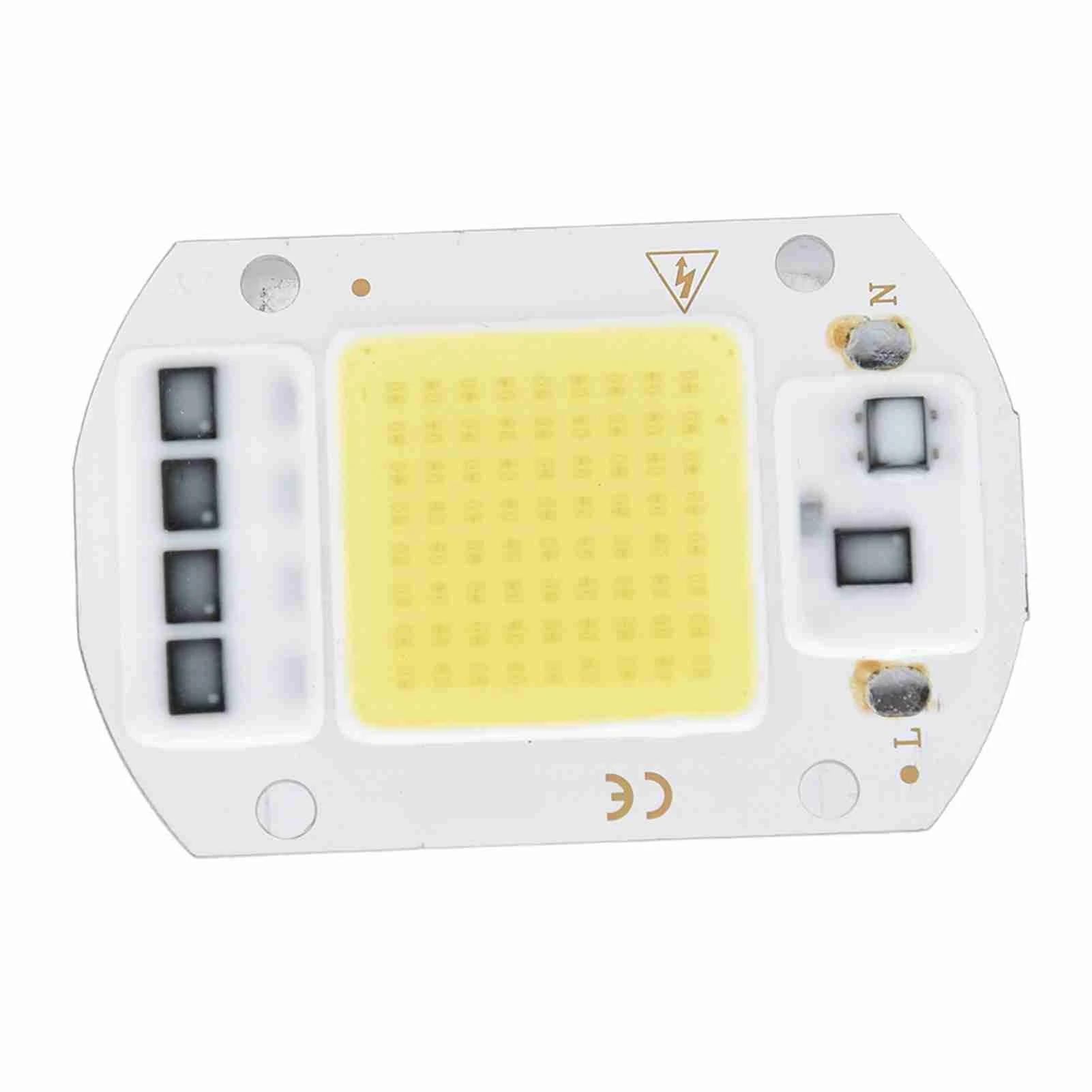 100W 220V Cold White High Power LED Chip High Voltage COB Light Source for Indoor Outdoor Use