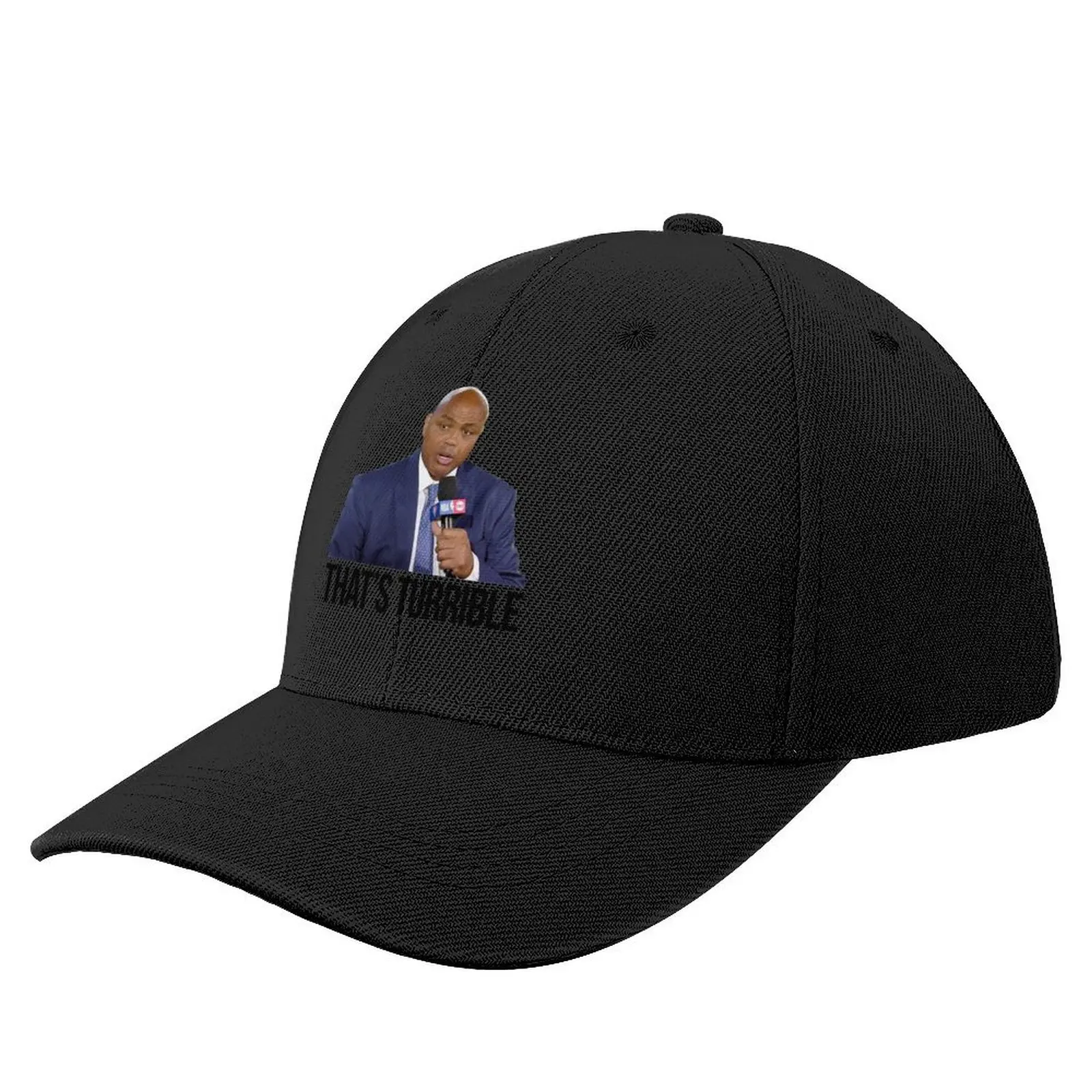 

Charles Barkley - That's Turrible Meme Baseball Cap Designer Hat Golf party Hat custom Hat Women Caps Men's