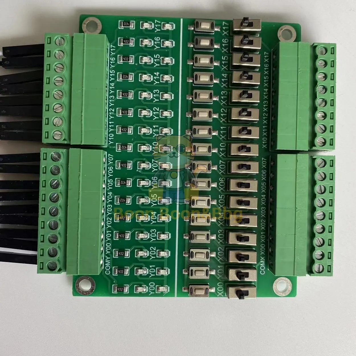 PLC Debugging Board/simulation Board/16 Input/output Testing Board/PLC Learning Accessories/switch IO Module