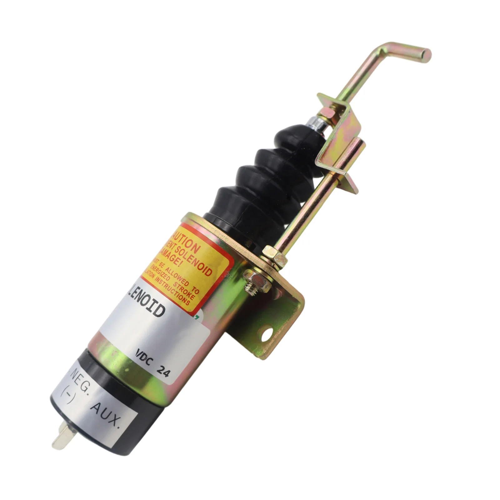 24V Fuel Stop Solenoid Valve FZZ3024ME For Perkins Lister Petter Genset LPW2 LPW3 LPW4 LPWT4 Diesel Generator Engine