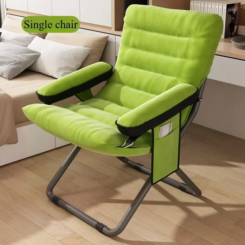 Comfortable Lazy Sofa Chair Dormitory Dormitory Reclining Chair Dormitory Home Balcony Office Single Foldable Convenient Chair