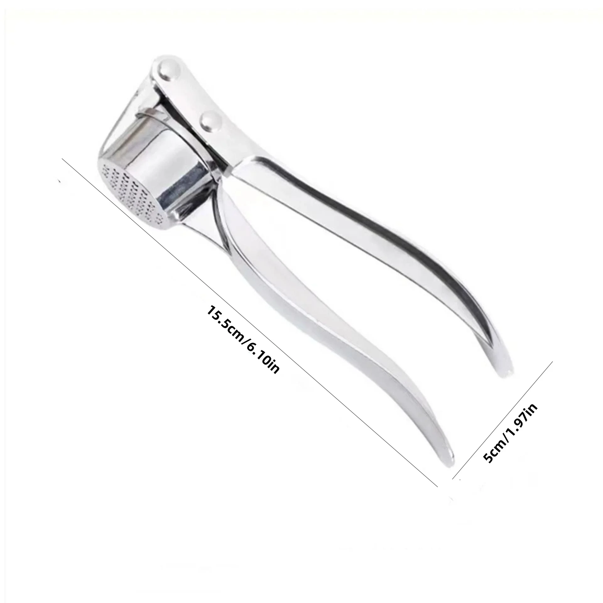 1pc/Manual Garlic Press Kitchen Garlic Crusher Household Garlic Paste Peeler Tool