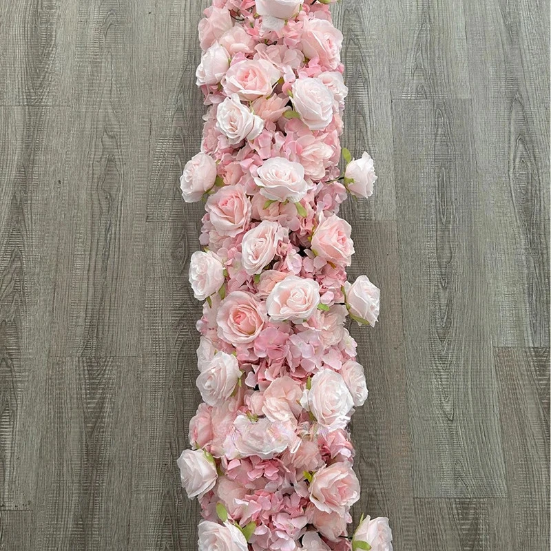

Искусственный цветочный ряд, свадебное украшение, повесить цветочный ряд, длинная дорожка, декор стола, цветочная композиция, цветочный букет, реквизит для ужина