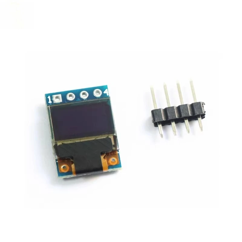 Módulo de exibição OLED de 0,42" 128x64 SSD1306 - Interface SPI/I2C de 4 pinos para projetos DIY Arduino/Raspberry Pi para sistemas integrados