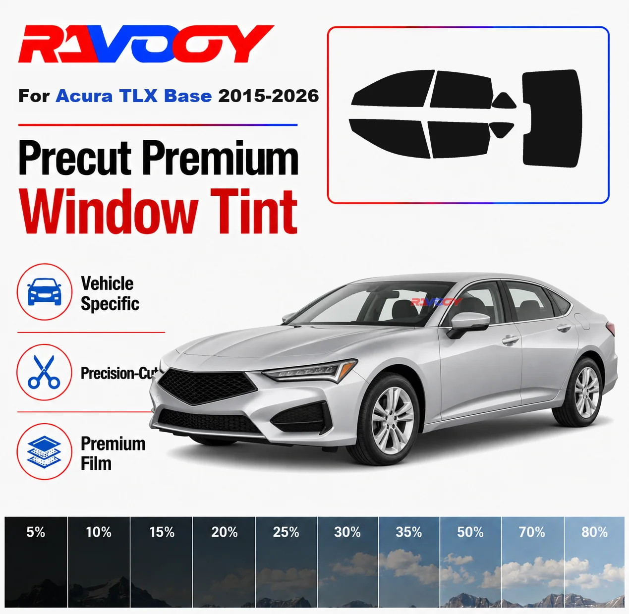 premium-precut-window-tint-kit-front-rear-windows-rear-windshield-for-acura-tlx-base-2015-2026-complete-set-nano-ceramic-film
