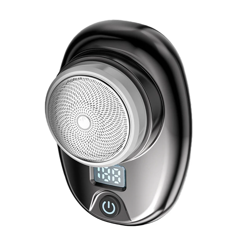 ผู้ชายมินิไฟฟ้าเดินทางเครื่องโกนหนวดไฟฟ้าขนาดพกพาล้างทําความสะอาดได้แบบพกพาเครื่องโกนหนวดไฟฟ้าไม่เจ็บปวด