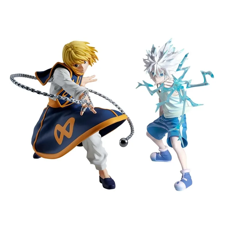 2024 Hunter × Hunter Wonder Adventure Killua Zoldyck Kurapika Original PVC Anime Figure Model Toys Figure Collection Doll Gift