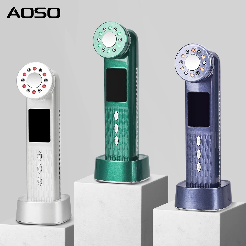 M99 ultrassônico + dispositivo de beleza de aplicação dupla quente e gelo EMS Lifting + IPL Rejuvenescimento da pele reafirmante rosto em forma de V