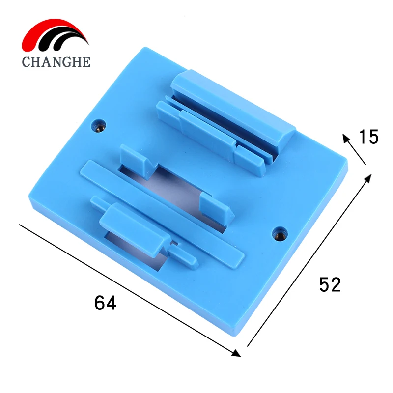 Clamping rail mounting block Standard guide rail electrical housing accessories Adam module 16-2 enclosure supporting base plate