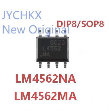 5-10/PCS New LM4562MA LM4562 SOP8 LM4562NA DIP8 Audio fever dual op amp chip In Stock