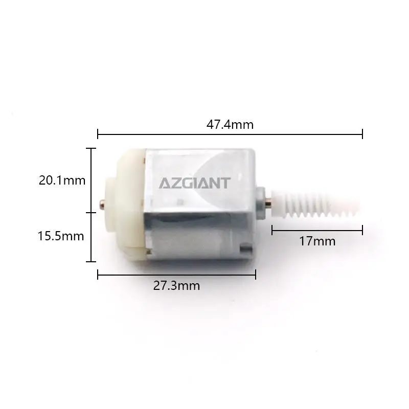 Original DC micro motor for Car rearview folding mirror motor Strong magnetic carbon brush DC 140 motor 2