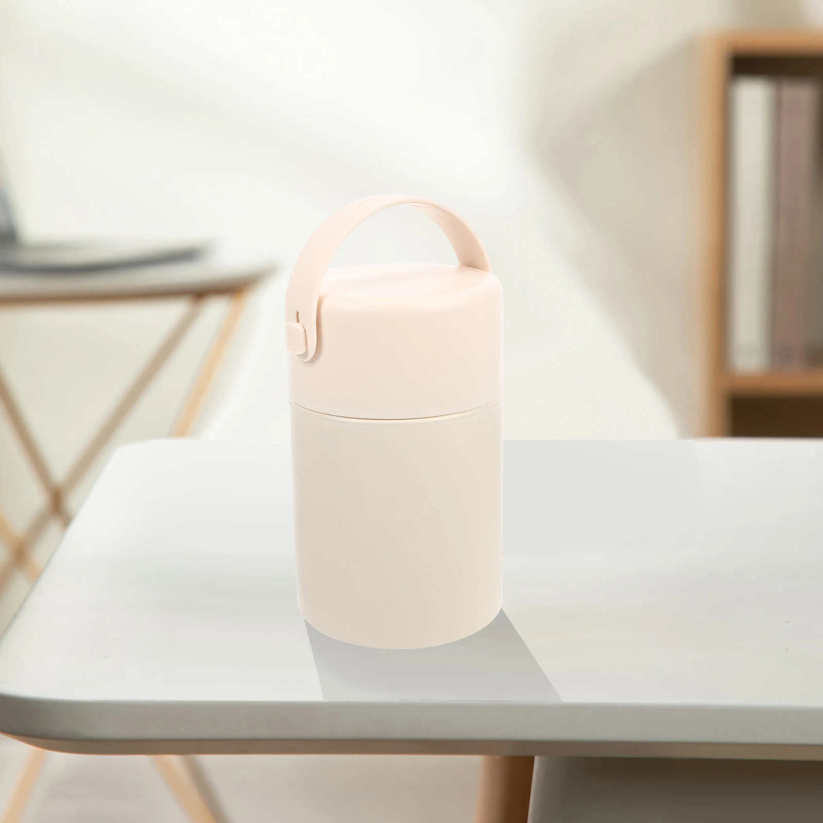 

Large Capacity Insulated Food Holder Thermal Container Leak Proof Stainless Steel Braised Beaker with Handle for Outdoor