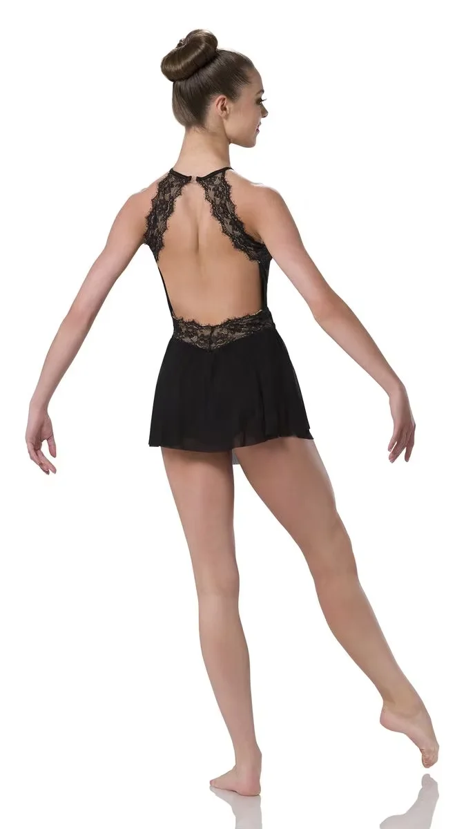 السيدات والفتيات فستان غنائي ملابس رقص فستان معاصر أداء المنافسة فستان رقص زي