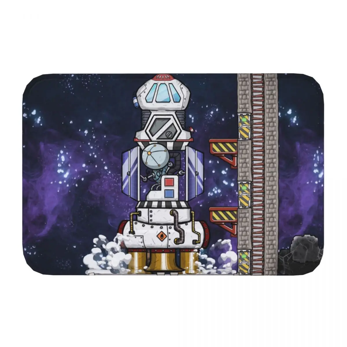 O-Oxygen Not Included Anti-Slip Doormat Kitchen Mat Aircraft Hallway Carpet Welcome Rug Indoor Decorative