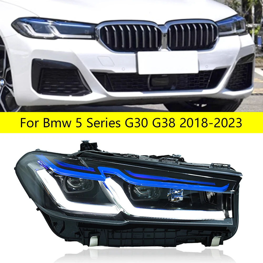 Car Lights For G30 G38 2018-2023 5 Series LED Auto Headlight Assembly Upgrade Newest M5 Competition Design Accessories