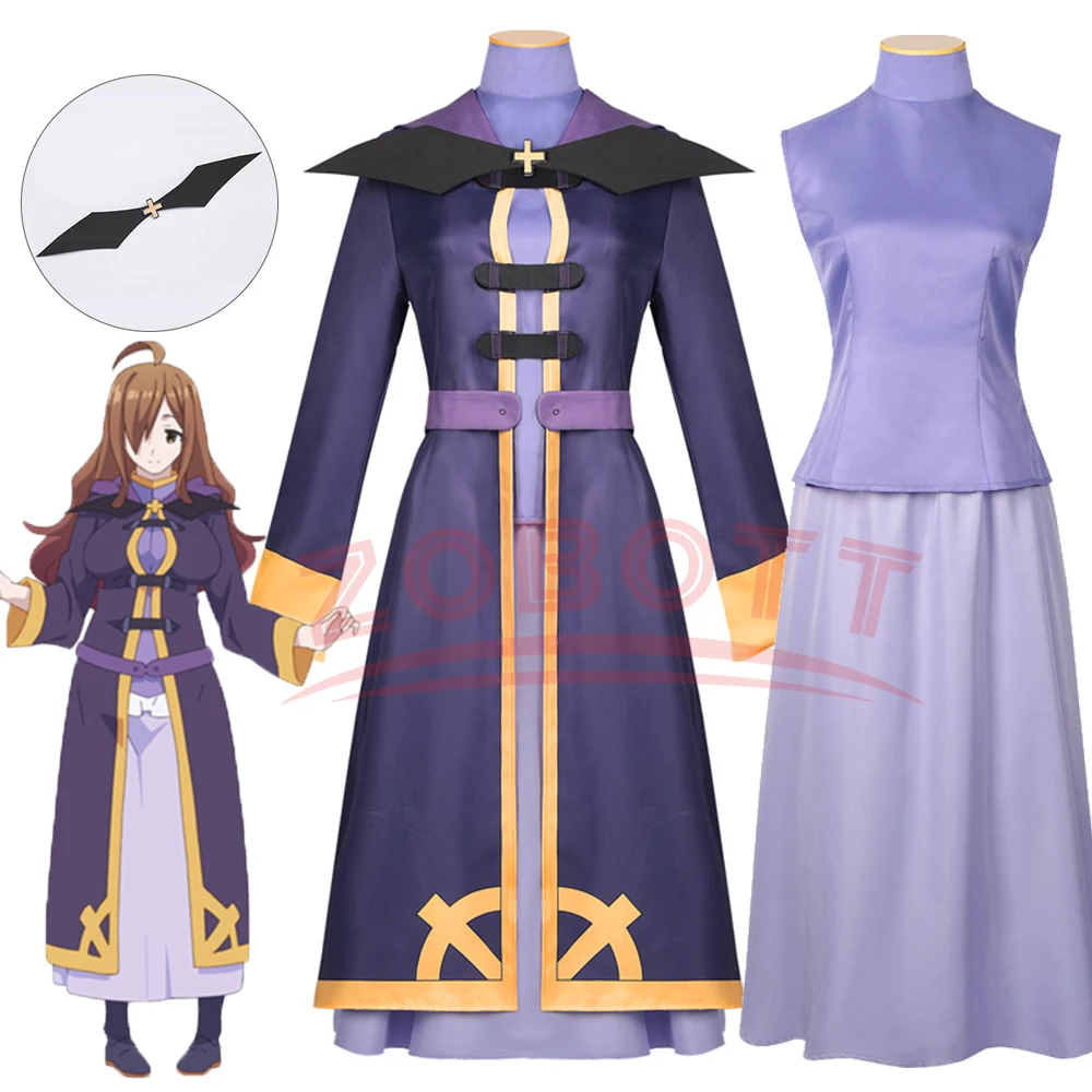 

Аниме Kono Subarashii боги благословение на этот чудесный мир Wiz косплей обувь Youyou платье вечеринка костюм новая кожа Хэллоуин