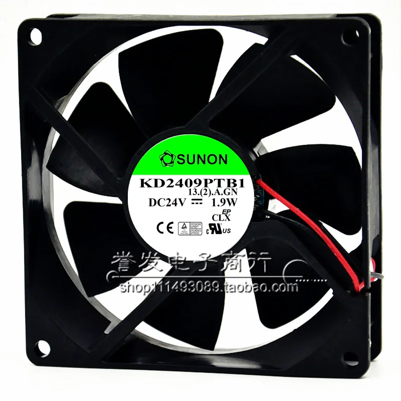 새로운 오리지널 KD2409PTB1 24V 1.9W 9225 92x92x25mm 냉각 팬 라디에이터