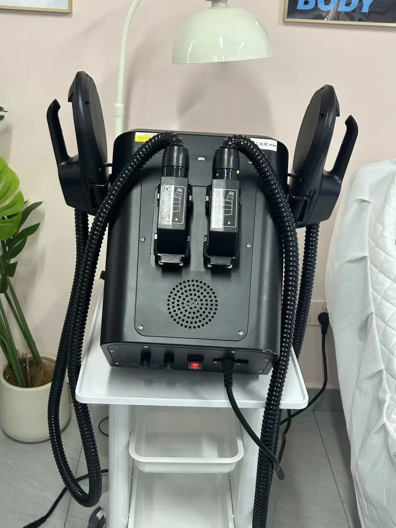 

MYOslim EMS Body Slim Sculpt Стимуляция мышц Машина для удаления жира 6500 Вт Hi-emt RF Похудение Портативный электромагнитный