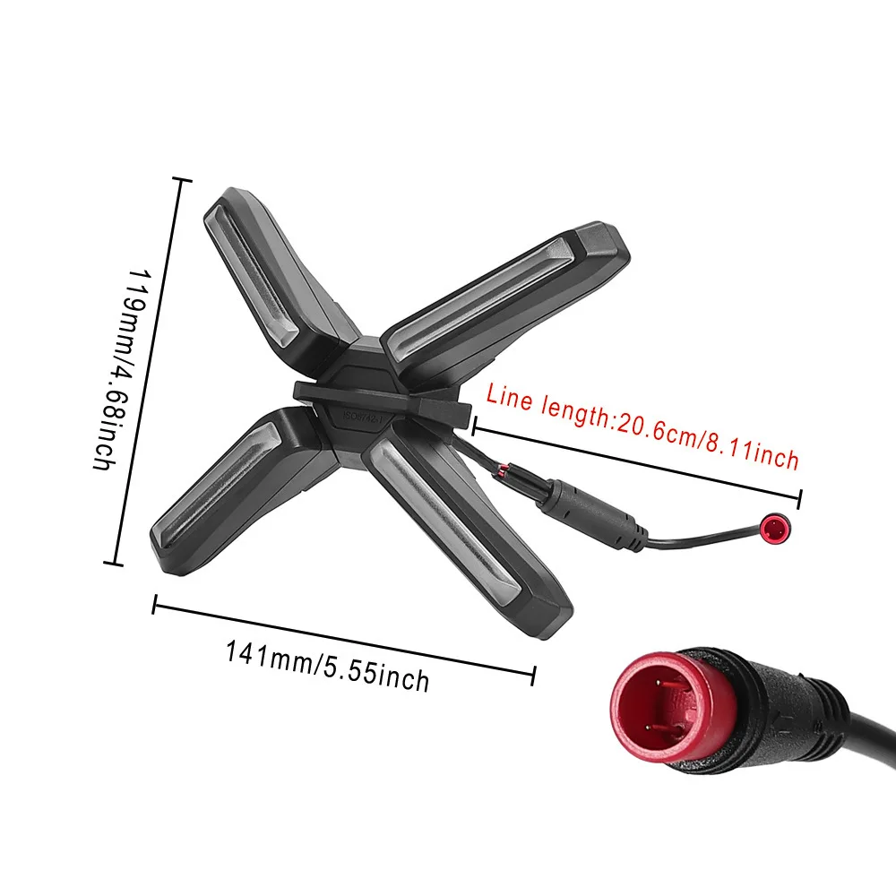 

X-Type 4W Super Bright Headlight - Compatible with Ninebot ZT3/ZT3 Pro Electric Scooter