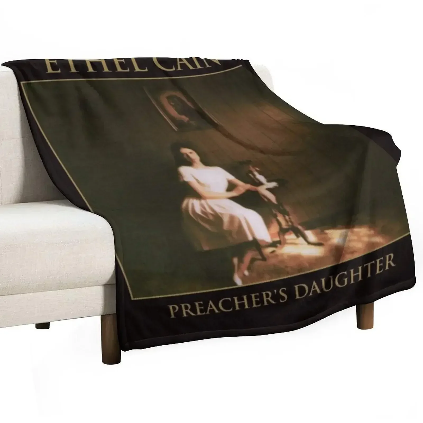 

Preacher_s Daughter - Cain Throw Blanket Lightweight Warm Blanket for Indoor Outdoor Use