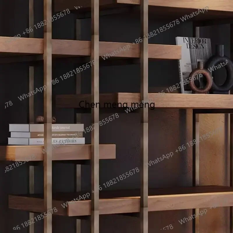 

Горячие продажи! Современная промышленная подставка в ретро-стиле, минималистичный металлический многоярусный стеллаж для книг, итальянская напольная полка из массива дерева для гостиной.