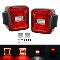 LED Tail Light for Jeep Wrangler JL 2018-2023 Rear Lamps Brake Reverse Daytime Running Lights USA Version 1pcs