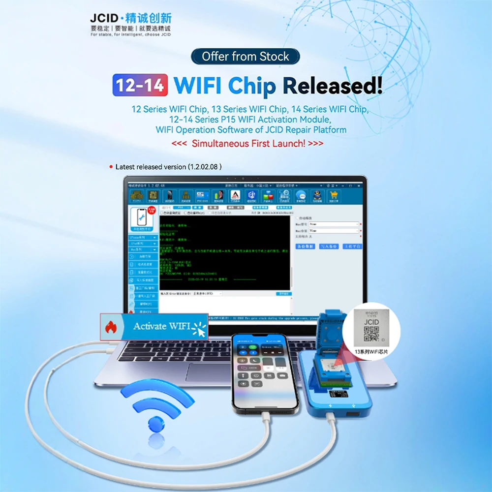 JCID V1Spro WiFi Repair Chip for iPhone 12-14 Series