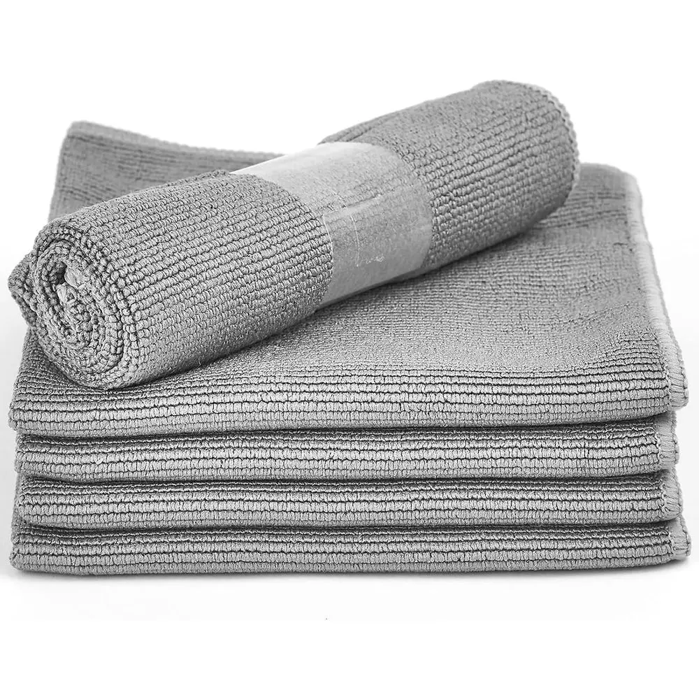 

Microfiber Record Cleaning Cloths - 5 Pack - Anti-Static, Anti-Scratch, Dust & Lint Absorbing, 7X Magnified Absorption, Record C
