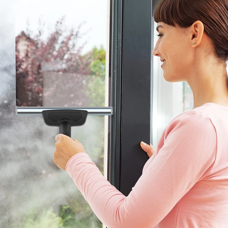 Limpador a vapor para limpeza de janela de vidro, escova redonda para Karcher SC1 SC2 SC3 SC4 SC5