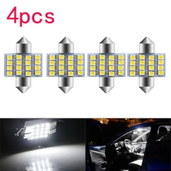 4pcs High Brightness White LED Reading Lights Dome Lamp for Mitsubishi ASX Outlander Pajero Galant Blue Red Green yellow