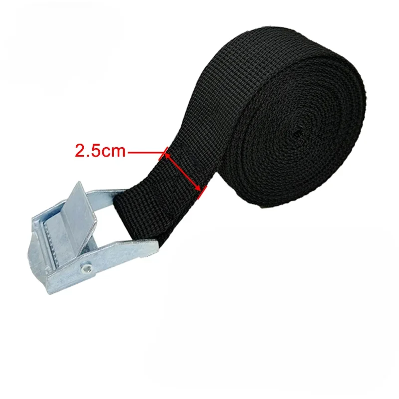 2 قطعة 4 متر سبائك الزنك الضغط مشبك البليت البضائع الأشرطة الأمتعة الثابتة سيارة ثابتة المشدود الموتر الأشرطة اسئلة التعادل أسفل حزام