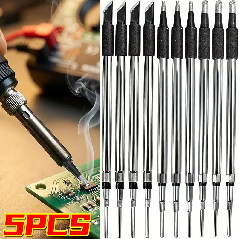 

5/1 шт. портативные сменные наконечники для паяльника для демонтажа, пирографии, пайки металла, сварочные инструменты для паяльника