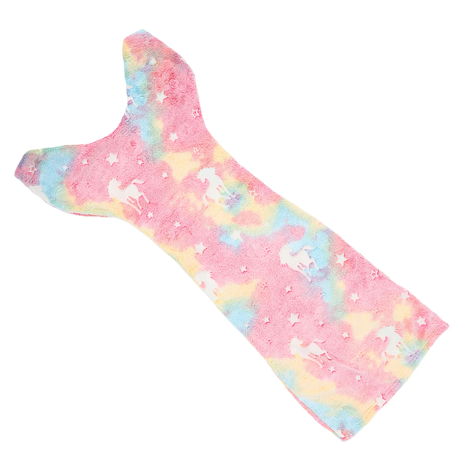 

Mermaid Blanket Glow in The Dark Kids Girls Soft Cozy Wearable Sleeping Bag Luminous Fleece Throw Blanket for Sleep Camping