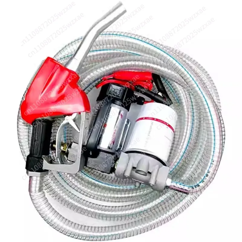 12V/24V/220V Electric Pump Self-Priming Pump Automatically Stop Electric Oil Pump Fuel Dispenser
