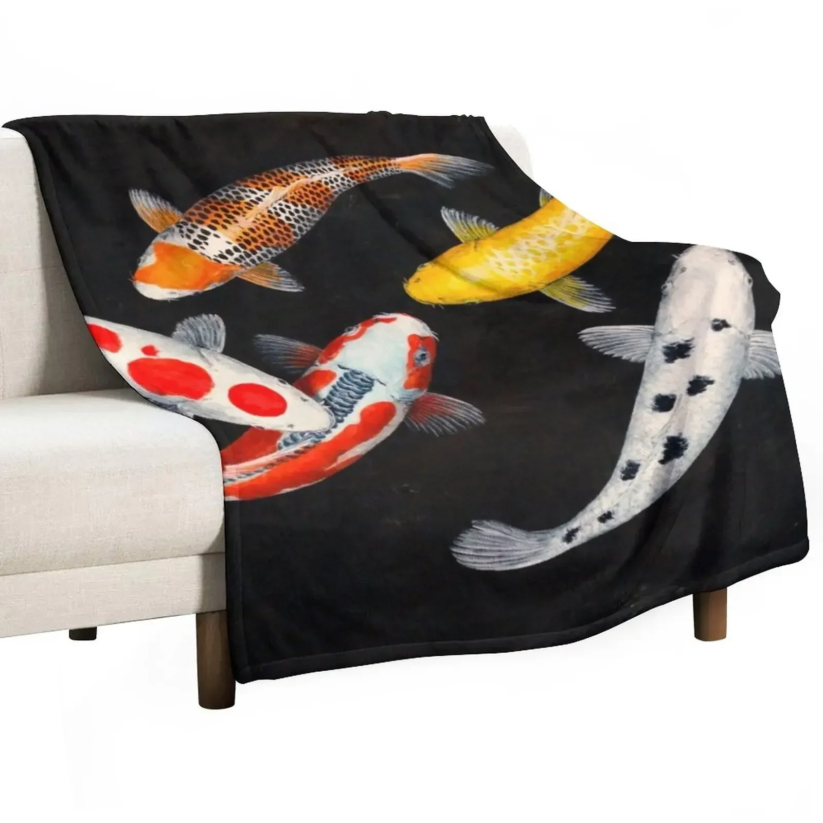 

Koi Lucky Mix Throw Blanket for sofa Blankets Sofas Of Decoration Blankets