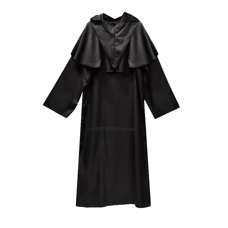 Halloween Retro Medieval Monk Costume Monk Robe Priest Costume,Wizard Cosplay Stage Performance Suit 2024