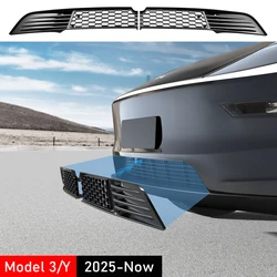 Car Lower Bumper Anti Insect Net for Tesla Model Y Juniper Model 3 2025 Front Grille Mesh Cover Air Inlet Vent Panel Accessories