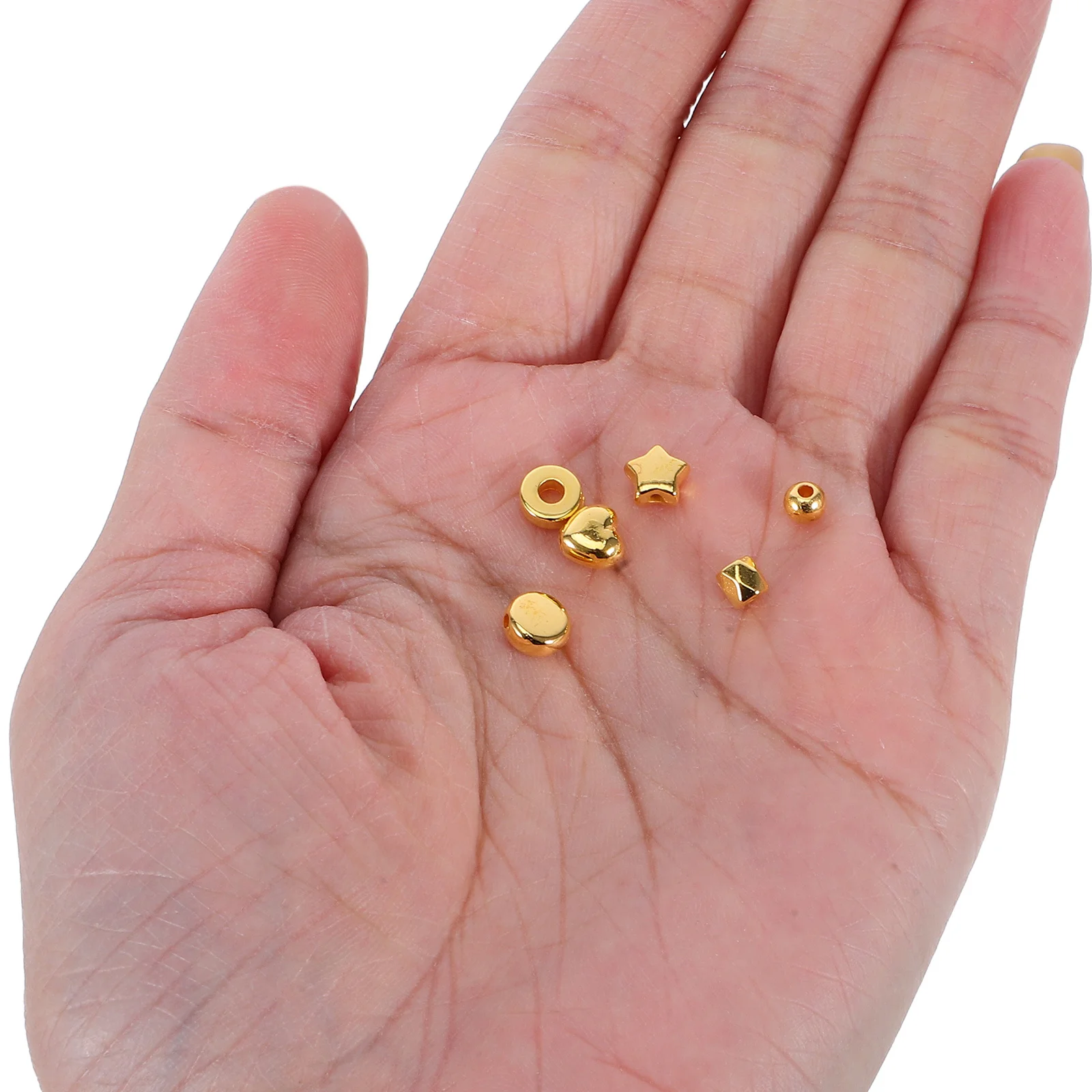 

1Set Plastic Spacer Beads Large Hole Smooth Round for Bracelet Necklace DIY Jewelry Making Craft Materials Plastic Beads