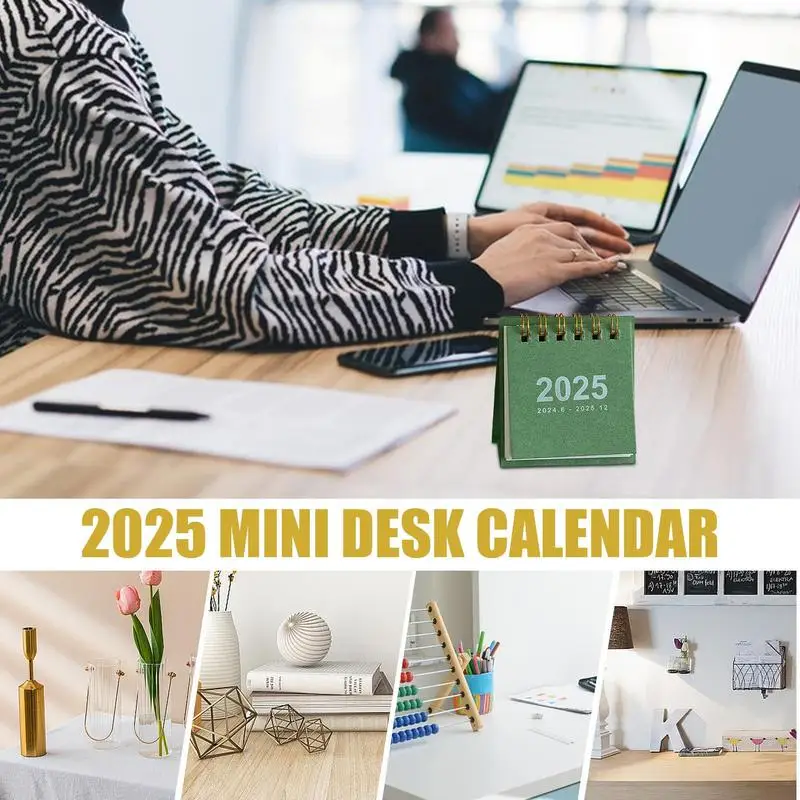 2025 Kalender Schreibtisch täglich monatlich Zeitplan Tisch planer Zeit management Kalender Bücher Jahres planer Kalender für Büros