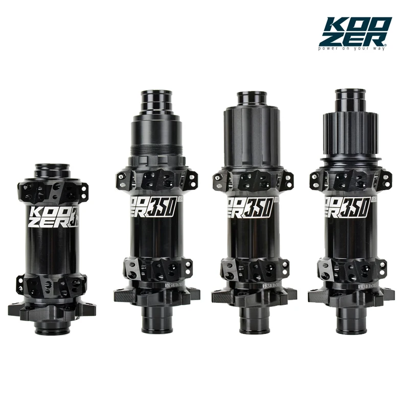 Koozer 350 5x100 Straight Pull Ratchet 40T Steel Axle 28H HG XD MS 12s 15x100 5x135 12x142mm E-bike Parts MTB Bicycle Hub