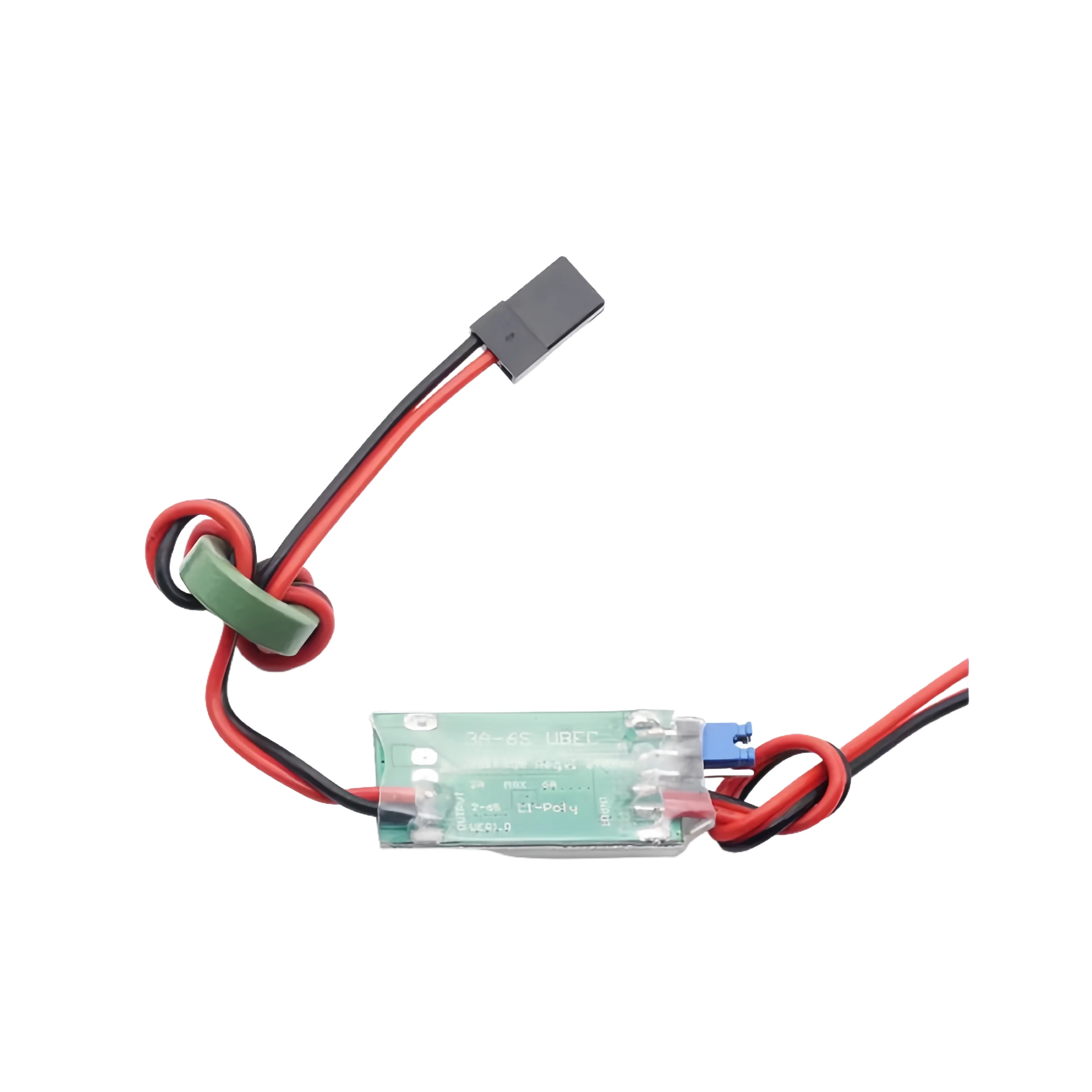 Il modalità switch 3A UBEC 5V/6V 5A rumore RF minimo BEC regolatore anti-interferenza completamente schermato è adatto per elicotteri